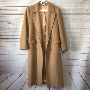 Pendleton 100% Wool Camel Coat